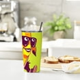 thumbnail image 6 of COMIO  Skateboarding Bananas Water Bottle Stainless Steel Insulated Water Bottle Leak Proof Outdoor Sports Water Bottles Travel Camping Waterbottle, 6 of 7