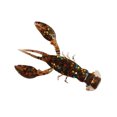 thumbnail image 1 of Soidarity Paquete de 10 cebos de pesca de agua salada falsa, agua dulce, señuelo de agua de mar, portátil, para exteriores, río, mar, lago, aparejos de Pescar Marron oscuro Soidarity OD028702-02, 1 of 6