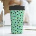 thumbnail image 6 of KLL Alphabet And Panda Pattern Stainless Steel Vacuum Insulated Tumbler - Carry Insulated Coffee Mug - Reusable Insulated Cold Brew Iced Coffee Cup Thermos, 6 of 8