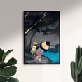 thumbnail image 1 of Thunderstorm at Tateishi - ca.1924–1925 | Hiroaki Takahashi | Premium Fine Art Print | 20th Century Japanese | Wood Block Printing | Portrait | Architecture | Nature Art, 1 of 7