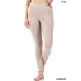 thumbnail image 4 of 2 Packs of Zenana Women Premium Cotton High Waist Full Ankle Length Leggings, 4 of 4