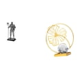 thumbnail image 1 of Elegante Figura De Hoja De Caballero De Hierro, Estatua Decorativa Para Chimenea, Dormitorio, Oficina, Adorno De Mesa, Regalo De Inauguración De La Casa Y Cumpleaños., 1 of 8