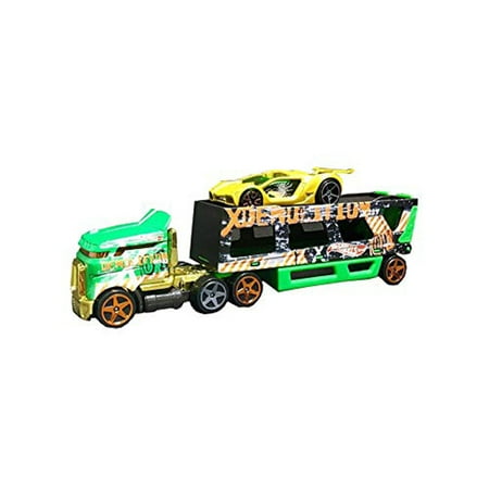 Hot Wheels Road Rally with Detachable Trailer - Demolition Derby