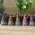 thumbnail image 6 of PatungKu Christmas Resin Gnome Figurine DecorativeHoliday New Year Party Decoration, 6 of 12