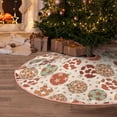 thumbnail image 5 of Balery Cow Spots And Disco Ball Printed Christmas Tree Skirt , Merry Christmas Party Christmas Tree Decoration,Adjustable Tree Skirt-36", 5 of 6