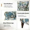 thumbnail image 6 of Tina's Home Floral Accent Chair Upholstered Green Armchair Living Room, 6 of 9