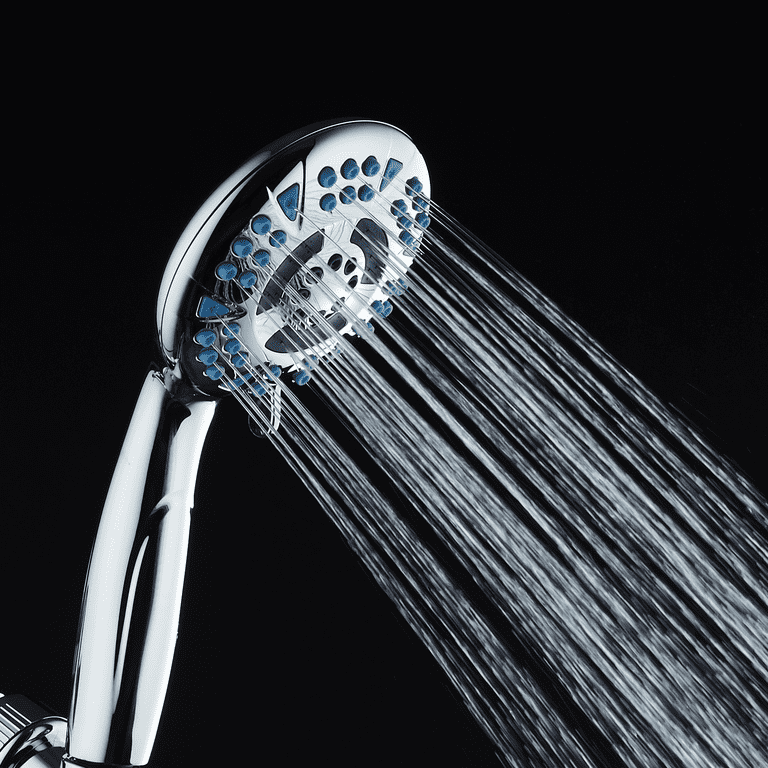 AquaCare High-pressure 6-setting Luxury Handheld Showerhead with