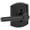 Black, variant on Schlage F170-BRW-GRW Broadway Non-Turning One-Sided Dummy Door Lever