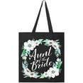 thumbnail image 3 of Inktastic Aunt of the Bride with White Flower Wreath Tote Bag, 3 of 4