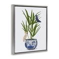 thumbnail image 4 of Stupell Industries Cockatiels on Planter Botanical & Floral Painting Gray Floater Framed Canvas Art Print Wall Art, 17 x 21, 4 of 10