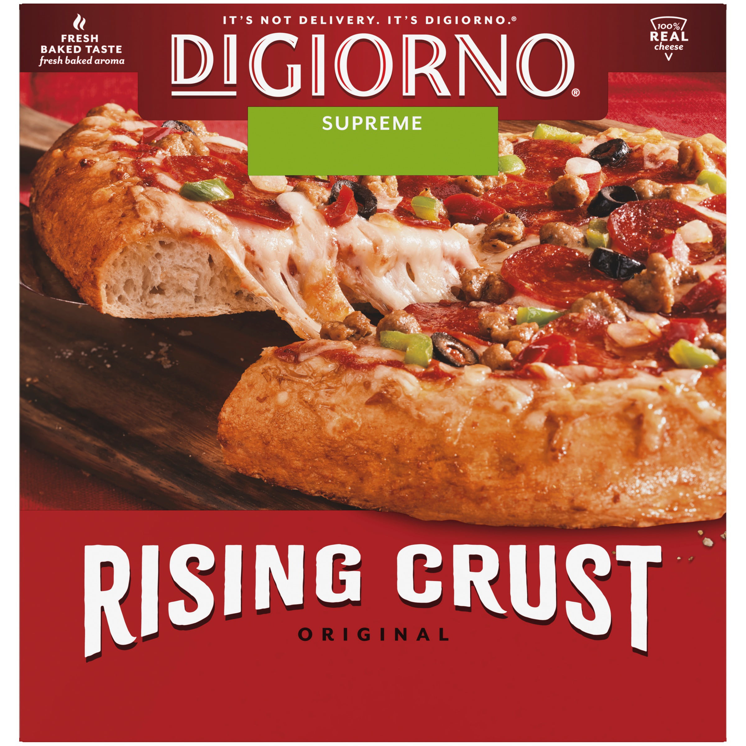 DIGIORNO Original Rising Crust Supreme Frozen Pizza 31 5 Oz  Box