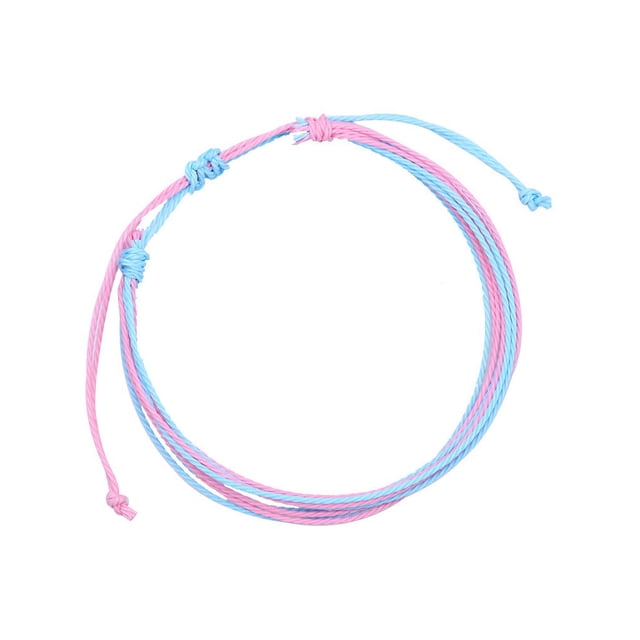 Qarigey de la amistad, regalo trenzado hecho a mano, cadena de mano tejida en cera resistente al agua, accesorios de decoración para mujer, Ropa, zapatos y accesorios Miscelánea tipo 16 dieciséis Qarigey AP010275-16