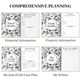 thumbnail image 5 of End Of Life Planner, By Meiiso, End Of Life Planner Organizer Notebook I'M Dead Now What Planner Bound If I Die, 1 Planner, 5 of 9