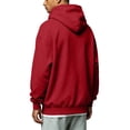 thumbnail image 5 of HAJWOH Mens Hoodies Fall Sweatshirt Hooded Collar Drawstring Pullover With Pockets, 5 of 5