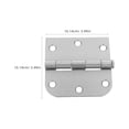 thumbnail image 2 of HAMPPLIES 3Ud Bisagras Plateadas Mate Para Puertas Interiores De Madera Con Instalación Fácil Y Operación Silenciosa, 2 of 6