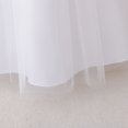 thumbnail image 6 of Gubotare Flower Girl Dress Toddler Toddler Baby Girl Dress Ruffle Long Sleeve Backless Casual Party Princess Dresses Kids Summer Sundress (White,Size 18-24 Months), 6 of 9
