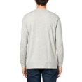thumbnail image 2 of Camiseta GAP para hombre, manga larga, suave, gris jaspeado, talla M, 2 of 3