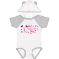 thumbnail image 3 of Inktastic My 1st Valentine's Day with Dog Girls Baby Bodysuit, 3 of 5