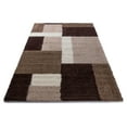 thumbnail image 2 of Well Woven Madison Shag Geometric Modern Area Rugs, Black, 2 of 2