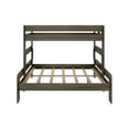 thumbnail image 4 of Max & Lily Solid Wood Bunk Bed, Twin XL over Queen Modern Farmhouse Platform Bed Frame For Kids, 4 of 9