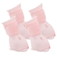 thumbnail image 3 of GASTROPOD 4Pcs Cute Dog Rain Shoes for Small And Medium Puppy, Adjustable Rubber Cartoon Dog Boots, Waterproof, Anti-, Dirt-Resistant Paw Protection Pink-M, 3 of 7