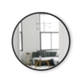thumbnail image 1 of Mirror Umbra Hub - Marco redondo de goma (45 cm), color negro, 1 of 9