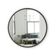 thumbnail image 1 of Mirror Umbra Hub - Marco redondo de goma (45 cm), color negro, 1 of 9