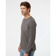 thumbnail image 2 of SoftShirts Adult Organic Long Sleeve T-Shirt, XL, Graphite, 2 of 5