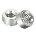 thumbnail image 5 of Unique Bargains Écrous Auto-Fermants, 1/4-20x0.22 Pouces Écrou Rivet en Acier Inoxydable Tête Ronde Attache de Montage en Métal 100 Pcs, 5 of 5