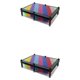 thumbnail image 1 of Vogacara Moldes de mano 3D únicos para decoraciones de escritorio personalizadas, agujas coloridas y cambiables, fondo negro medio Fondo negro medio 2Conjunto, 1 of 6