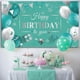 thumbnail image 4 of Happy Birthday Decorations Backdrop, Glitter Birthday Backdrop Sign, Happy Birthday Banner, Birthday Party Supplies Photo Background for Children Men, 4 of 4
