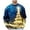 Blue, variant on Mens Christmas Plus Size Hoodless Pullovers Fashion Sweatshirts Holiday Logo Print Clothing Tops Hop Oversized Sweatshirts Mens Hoodie Jackets Full Zip Big Workout Jackets Pullover M Blue
