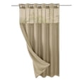 thumbnail image 6 of Dmlowu Shower Curtain, Waterproof Shower Curtain Liner, Lightweight Sturdy Shower Curtains for Bathroom Hotel Home Decor, 72x75 Inch Double-Layer Cloth Shower Curtain, 6 of 6