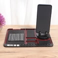 thumbnail image 2 of Multifunctinal Car Instrument Panel Storage Mat Mobile Phone GPS Bracket Non-Slip Mat (Red), 2 of 5