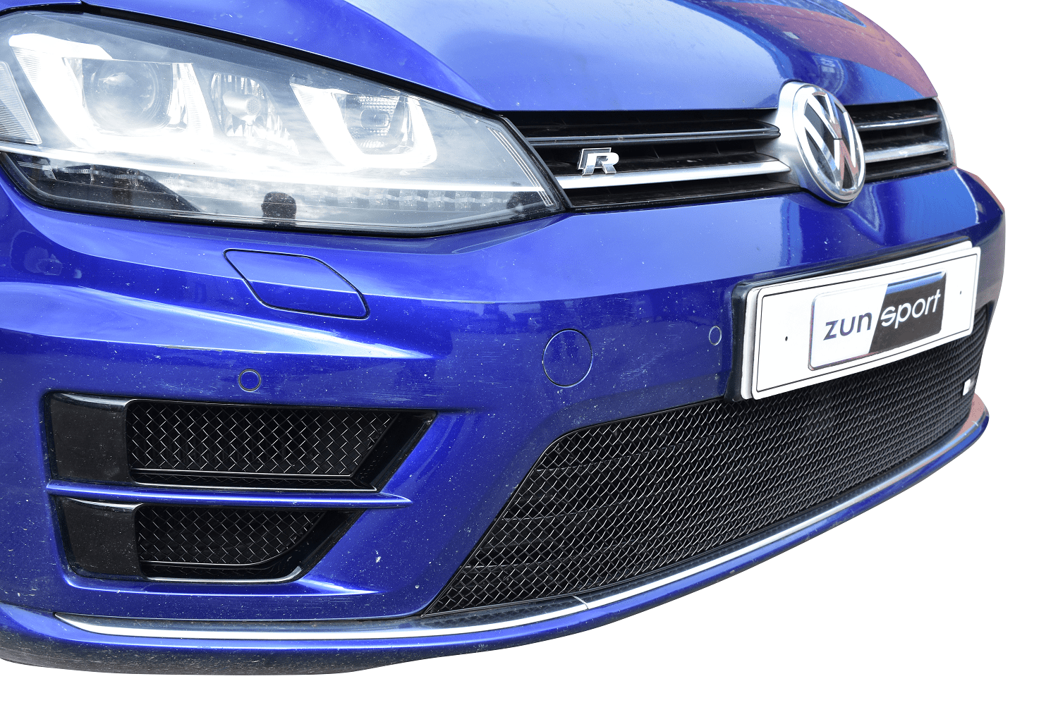 VW Golf R MK7 - Front Grill Set - Black Finish (2012 - 2015) - Walmart.com