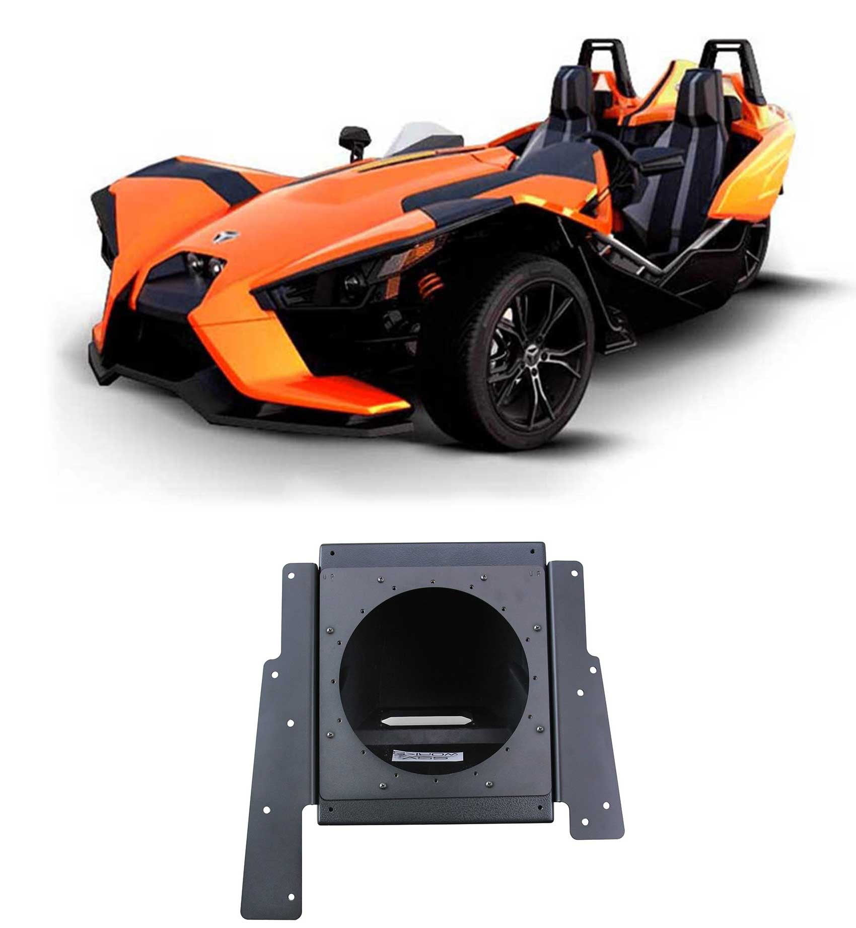 polaris slingshot subwoofer enclosure