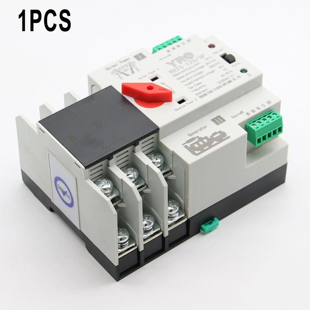 2P 125A Dual Power Automatic Transfer Switch Fit Generator Changeover Switch