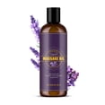 thumbnail image 2 of Aceite esencial de lavanda para masaje corporal. Reafirma, tonifica e hidrata con lavanda, aceite de almendras dulces y aceite de semilla de uva. 200 ml., 2 of 9