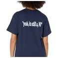 thumbnail image 2 of NO 2 sided Unisex T-Shirt, Blue, Medium, 2 of 5