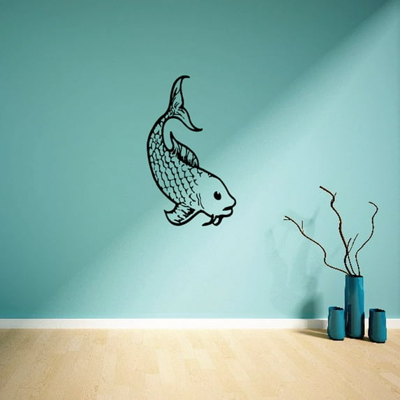 Fish Wall Decal - Vinyl Decal - Car Decal - DC342 - 36 Inches