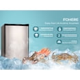 thumbnail image 2 of 3.2 Cu.ft Mini Refrigerator with 7 Temp Control, FOHERE Compact Fridge with Freezer, Low Noise, Stainless Steel, 2 of 8