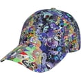 thumbnail image 1 of Dandys World Cap Printed Adjustable Baseball Hat Fan Cap for Men Women, 1 of 6