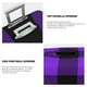 thumbnail image 3 of Balery Purple Buffalo Plaid Funda de equipaje, fundas para maletas, elástica, lavable, protector de maletas, compatible con maletas de 18 a 32 pulgadas-Large, 3 of 7