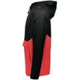 thumbnail image 2 of Holloway Sportswear XL Pack Pullover Black/Scarlet 229534, 2 of 5