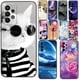 thumbnail image 2 of Funda trasera de silicona suave pintada con gato de dibujos animados para Samsung A53 5G Galaxy A23 A33 5G QYM unisex, 2 of 2