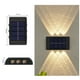 thumbnail image 2 of ¡Campaña con descuento!Luz de pared solar decoración al aire libre jardín patio hogar luz de pared impermeable arriba y abajo luminosa luz de pared decorativa al aire libre, 2 of 3