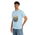 thumbnail image 6 of Aquamarine Unisex Heavy Cotton Tee, 6 of 12