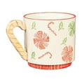 thumbnail image 2 of 15oz Ceramic Cup, Candy Cane Handle, 2 of 2