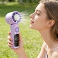 thumbnail image 3 of Aufmer 4000ma Portable Semiconductor Cooling Ice Mat Matching Use Design Good Cold Retention Effect For Small Handheld Fan Auxiliary Cooling Work(with Hanging Strap × 1), 3 of 9