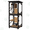 Black, variant on Waleaf 71"H Outdoor Cat House for Large Cats, cat Shelter enclosure with 4 Platforms and Wheels
